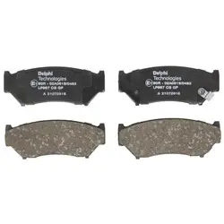 BREMSBELAGSATZ SCHEIBENBREMSE DELPHI LP967