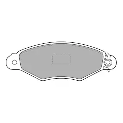 BREMSBELAGSATZ SCHEIBENBREMSE VALEO 301726