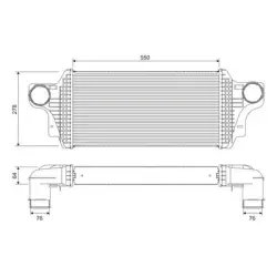 LADELUFTKüHLER VALEO 818618